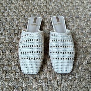 Great Condition Worn Once Braided Slide Flat Mule By Sam Edleman